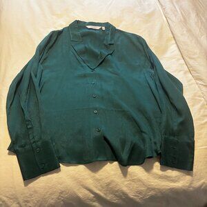 Green Formal Blouse